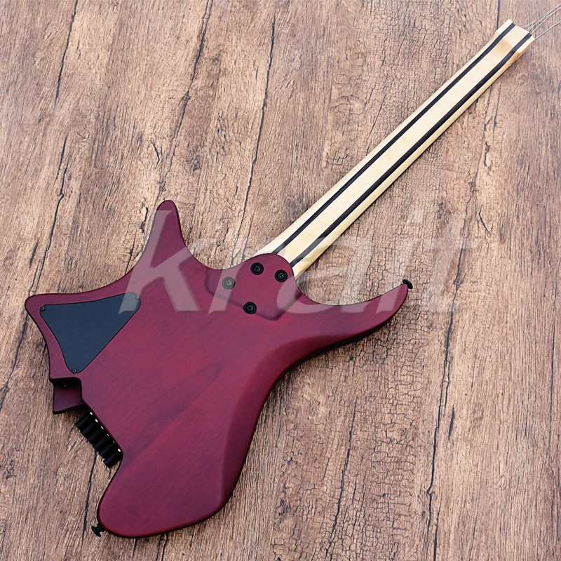 Krait fanned fret безголовая гитара strandberg электрогитара ольховое дерево клен шея Черное дерево fret матовая отделка