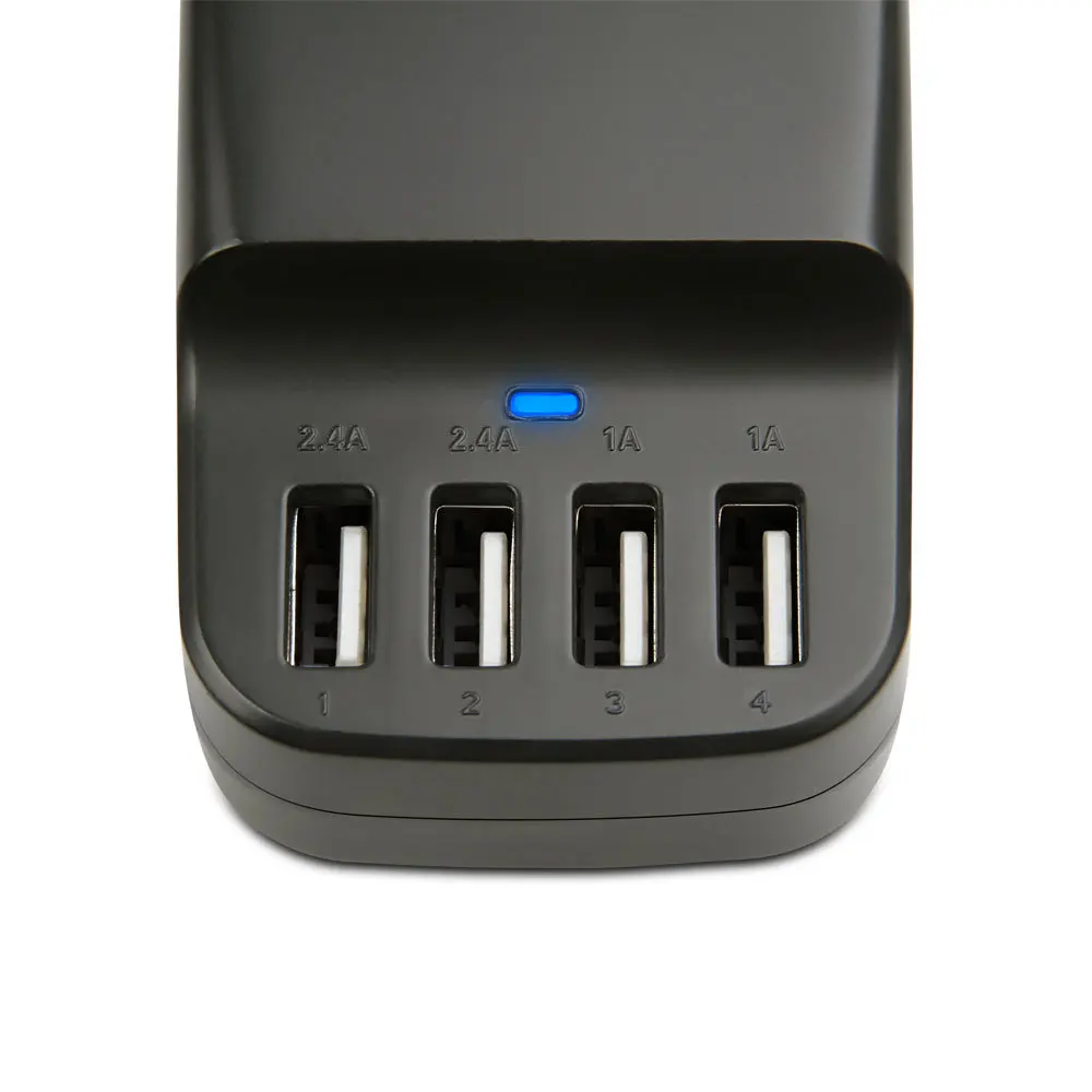LVSUN 34W 6.8A 4 USB порта настенное зарядное устройство для iPhone 6 Plus 5S iPad Samsung Galaxy S6 S5 MI4 redmi