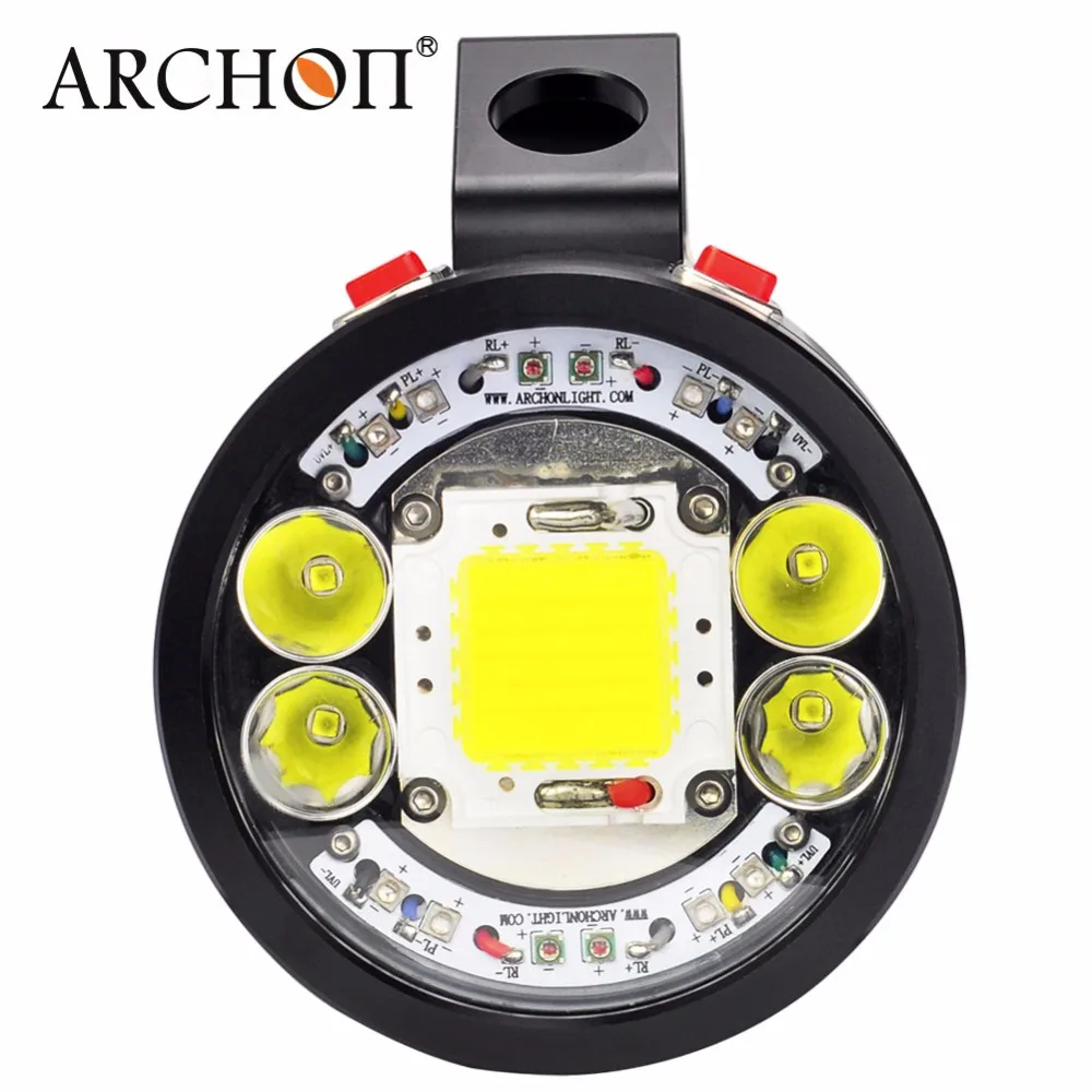 ARCHON DG150W / WG156W вспышка для подводного погружения и светильник Cree XML2 10000lm УФ/красный