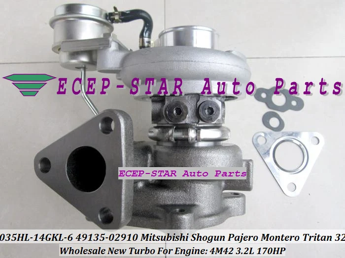 Турбо TF035HL 49135-02910 49135-02912 49135-02921 49490-13101 49493-94901 для Mitsubishi SHOGUN PAJERO MONTERO 4M42T 4M42 3.2L |