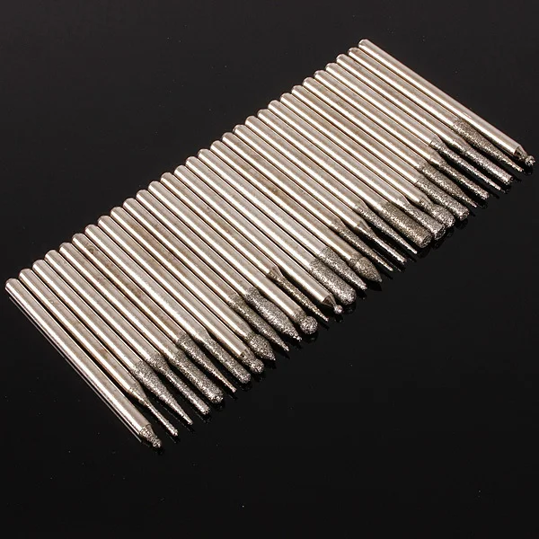 

Brocas Hand Drill Sale Tools Herramientas Ferramentas 2 Sets/lot _ 30pcs Burr Glass Drill Bits For Engraving Rotary Tool Set