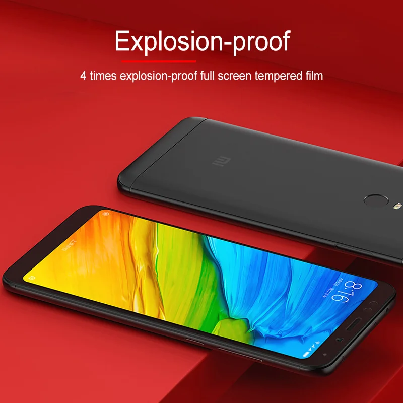 ESVNE 3D полное покрытие защитной защитное Стекло для Xiaomi redmi Note 5 pro 5A Экран протектор
