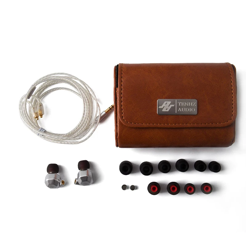 TENHZ K5 Hybrid Drive Unit Headset Metal HIFI Monitor InEar Earphone With MMCX | Электроника