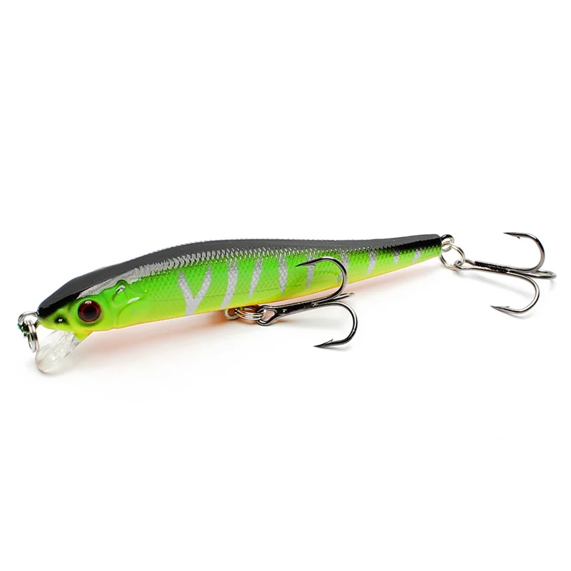Yuewins новая Рыболовная Приманка Minnow 8 см 5 9 г Topwater жесткая искусственная приманка 3D