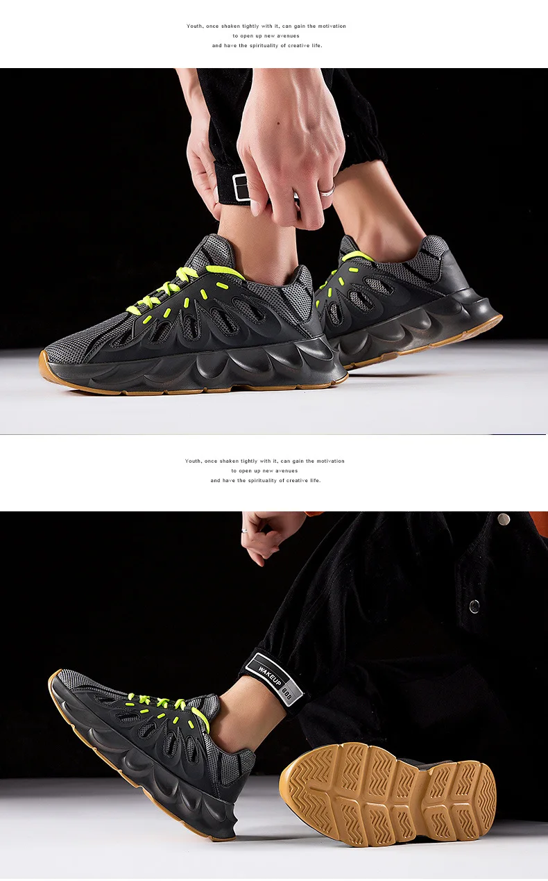 Ins Daddy/мужские кроссовки с подсветкой; сезон лето; Zapatillas Deportivas Hombre; модная дышащая повседневная обувь; Sapato Masculino
