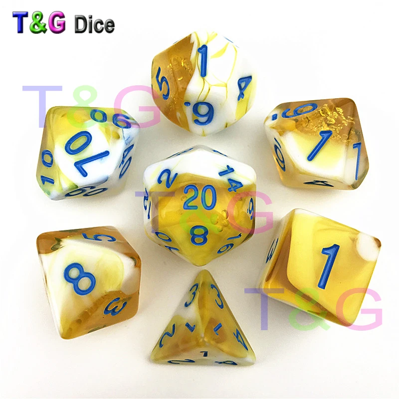 РПГ 7 кости для подземелья и драконов настольные игры семьи|board game table|board gamegame table |
