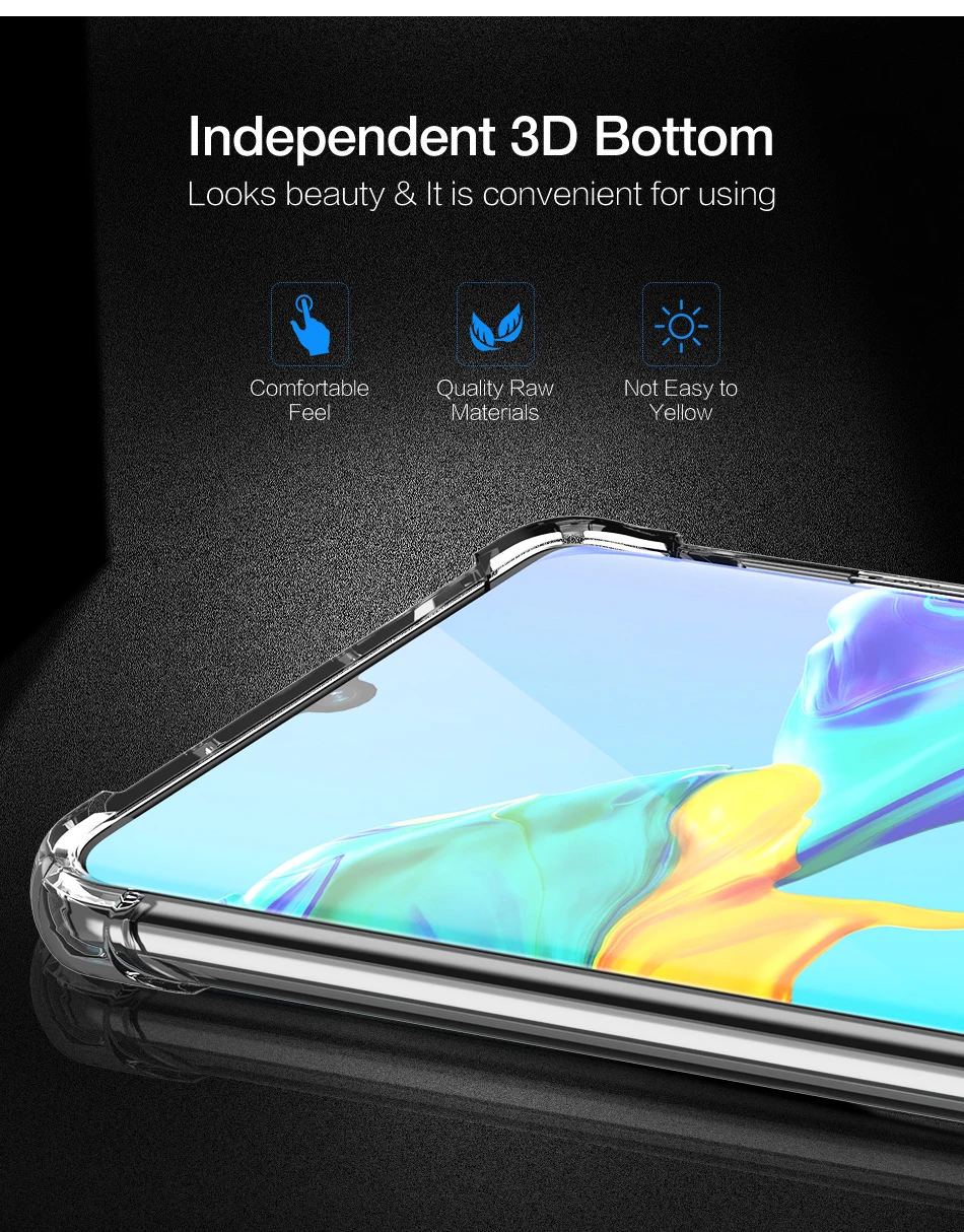 Чехол Floveme для huawei P20 Lite P30 Pro Силиконовый противоударный чехол для huawei mate 20 Lite чехол для Honor 10 Funda Coque P 20