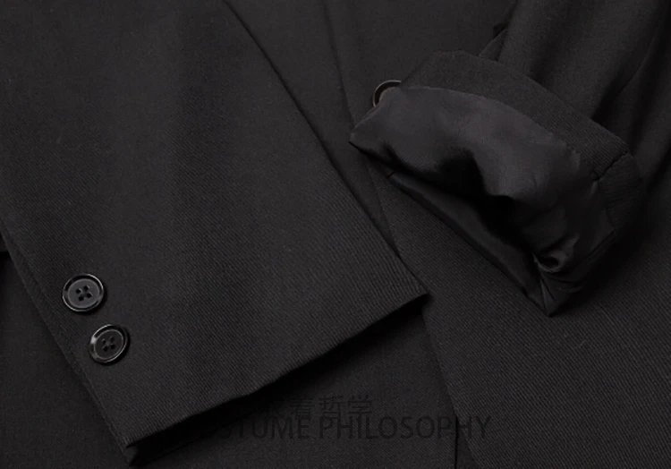 S ~ 5XL по индивидуальному заказу мужской одежды новые модные стилист костюмы