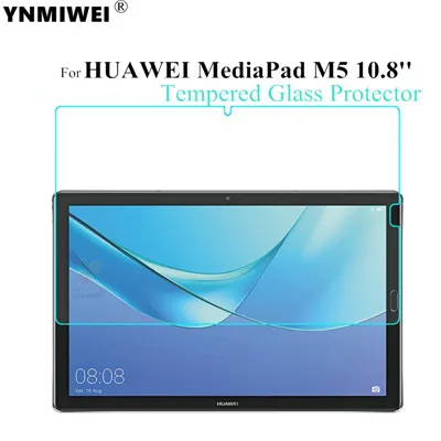 Закаленное стекло протектор для huawei MediaPad M5 10,8 дюймовая защитная пленка 9H Взрывозащищенная Защита экрана для huawei M5 Pro - Цвет: M5 PRO 10.8 inch