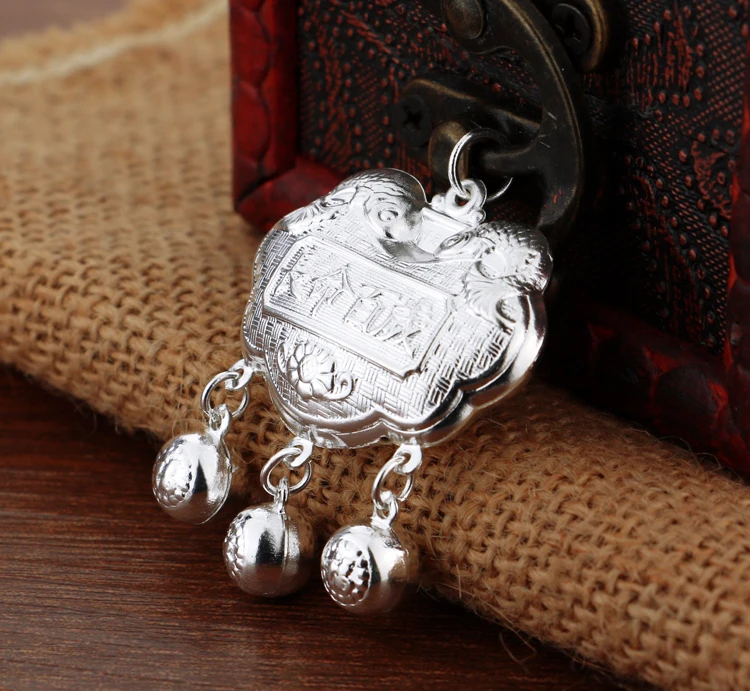 Chinese styleBaby 925 sterling silver necklace pendant.High quality 925Sterling silverBirthday gift | Украшения и аксессуары