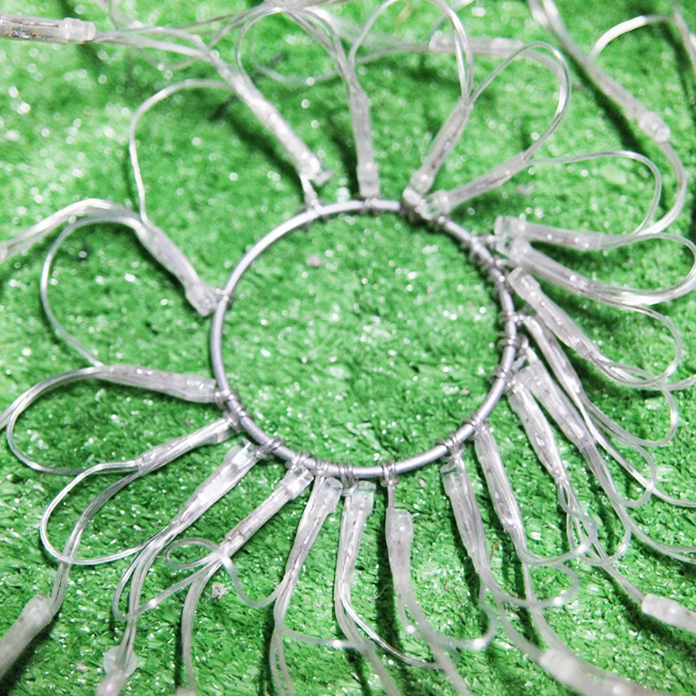 

1.5*1.5m 160leds Holiday lights Novel spider Net Led Light string AC Plug Xmas christmas Garlands fairy wedding Decoration DA