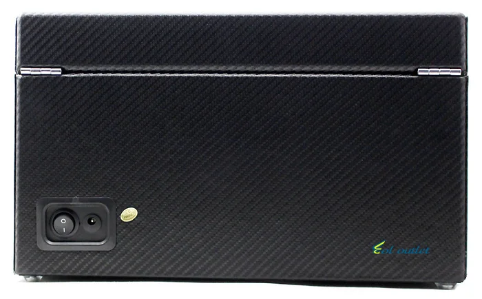 Высококлассные ультра тихие часы из углеродного волокна для 4 автоматических