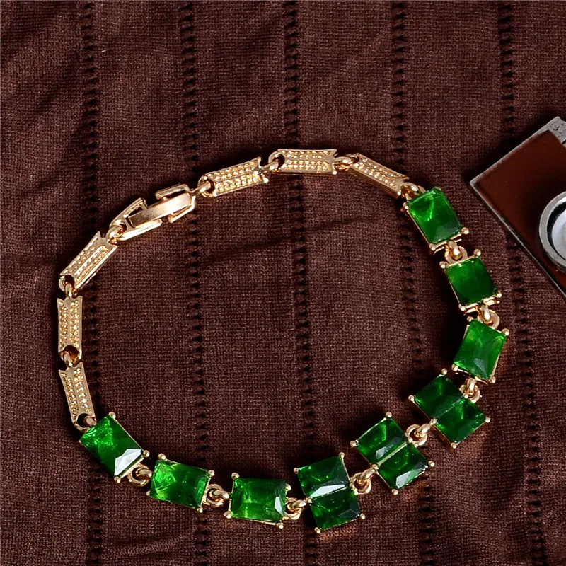 Браслеты женские разноцветные стразы геометрические фигуры | Украшения и