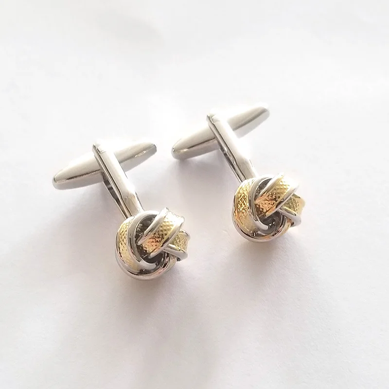 Новинка 2018 мужские элегантные запонки с узлом модные эксклюзивные Gemelos манжеты