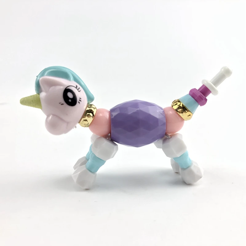 TOY026 Волшебный браслет в виде животного, классические игрушки, жираф, мышь, собака, кошка, модель, крутые браслеты для детей, игрушки, подарок на день рождения, вечерние Игрушки для девочек - Цвет: TOY026