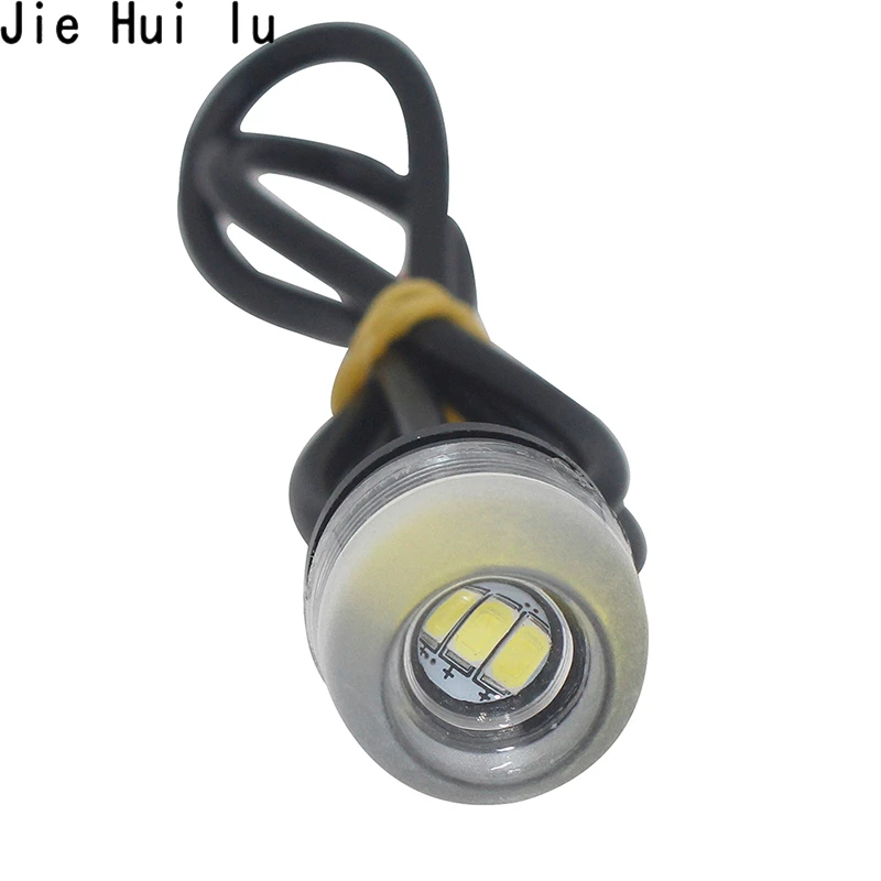 2pcs 5630 3 SMD LED DRL Eagle Eye Daytime Runing Lights Warning Fog lights Parking signal Tail Lamp Reverse White | Автомобили и