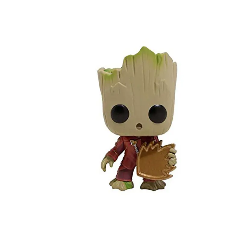 Funko POP Marvel стражи Галактики Grootted Avengers3 groots brinquedos фигурка игрушки для детей Рождественский подарок - Цвет: NO BOX