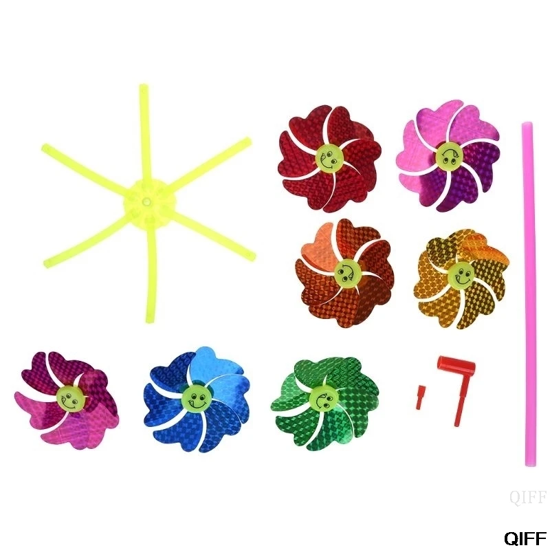 Ветряная мельница ветер Спиннер детские игрушки Pinwheel Блестящий привлекательный