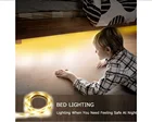 Светодиодная лента с светодиодный чиком движения, освесветильник для спальни, теплый белый цвет, источник питания 2835, светильник