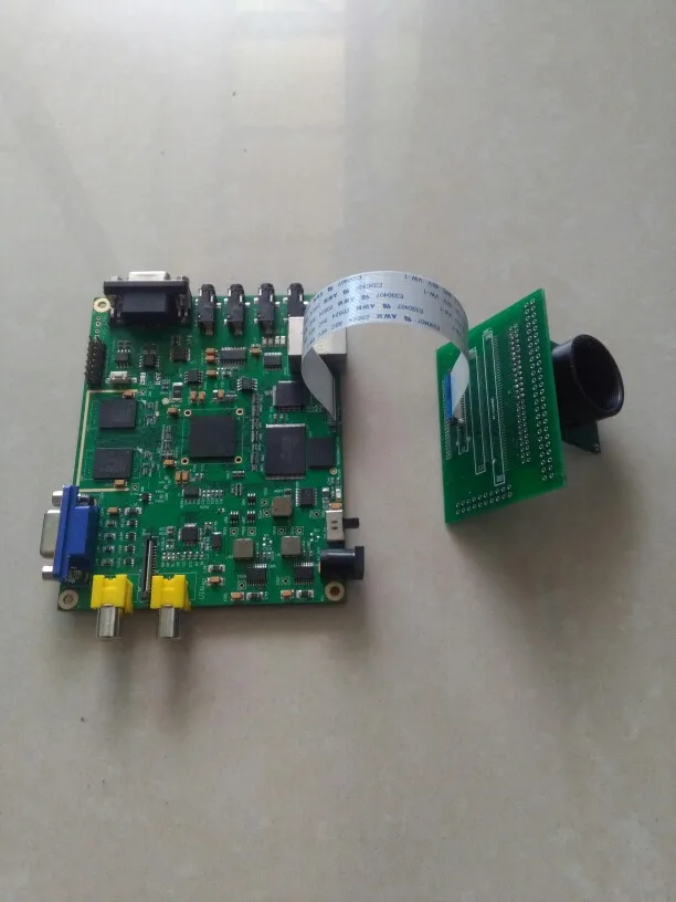 Для специальной рекламы DAVINCI TMS320DM6437 с MT9M034 и VGA макетной платой системы