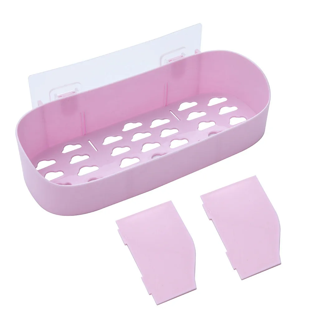 Практичная пластиковая угловая полка для хранения в ванной, органайзер для душевой полки, полка для хранения в ванной