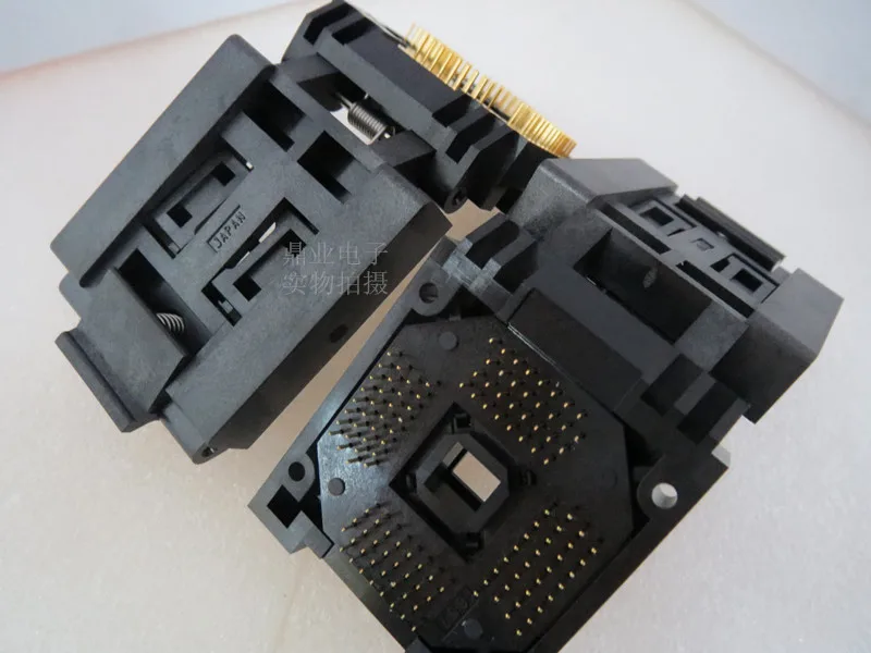 Раскладушка LQFP128 TQFP128 QFP128 IC51 1284 1702 YAMAICHI IC адаптер для горения испытательное