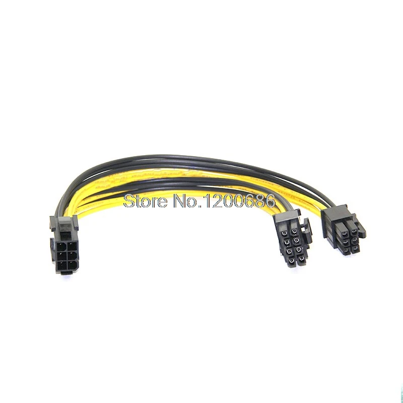 

6pin transfer card 6 +8 pin power supply wire harness