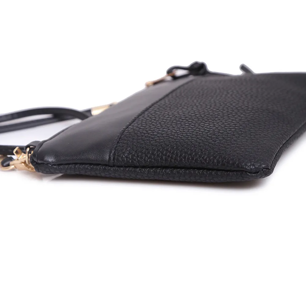 Women Fashion Pure Color Handbag Small Mini Flap Shoulder Bag Simple Large Tote Ladies Purse Famous Brand Crossbody Bags #YL5 | Багаж и