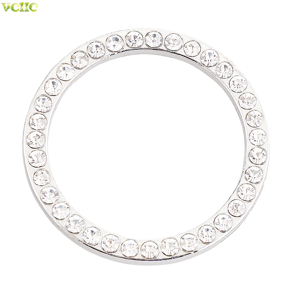 Кристальный автомобильный двигатель старт Стоп ключ зажигания кольцо для Mercedes