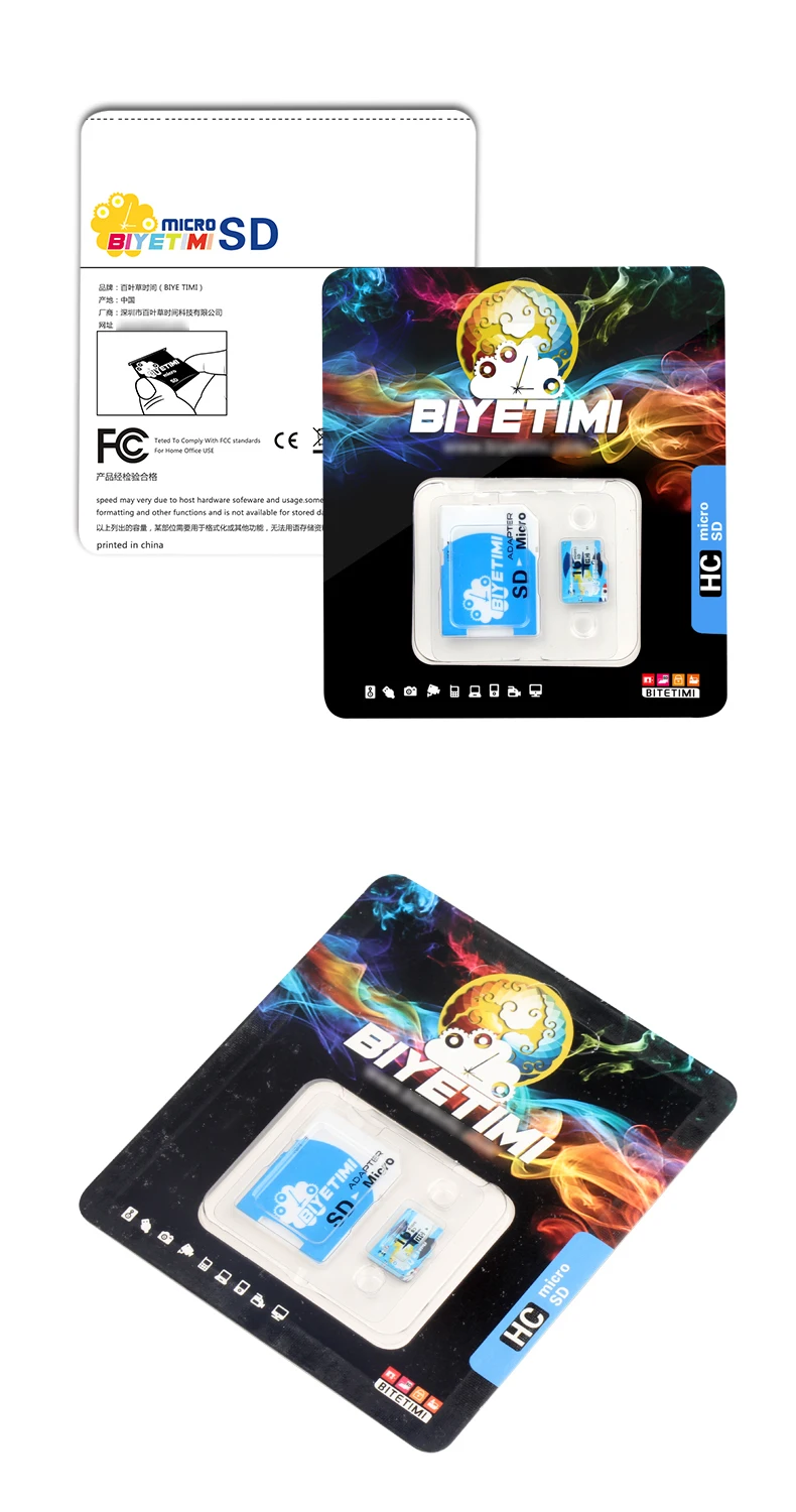 2016 Новый SFY Магазин BIYETIMI Реальная Емкость Синий Игрушка 8 ГБ 16 32 Карты Памяти Tf