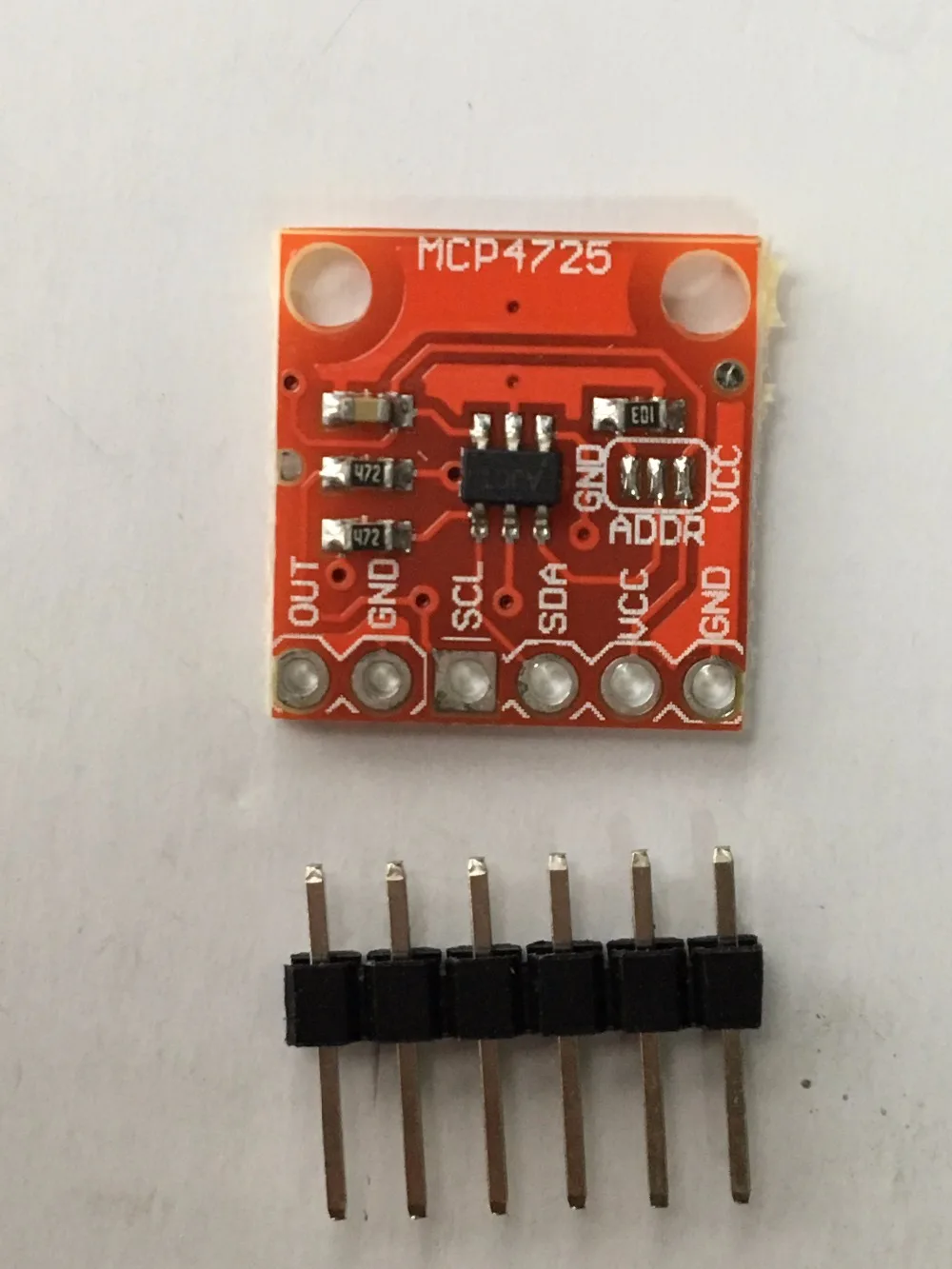 

Бесплатная доставка 10 шт. MCP4725 I2C DAC 12 бит 2,7 В-5,5 В