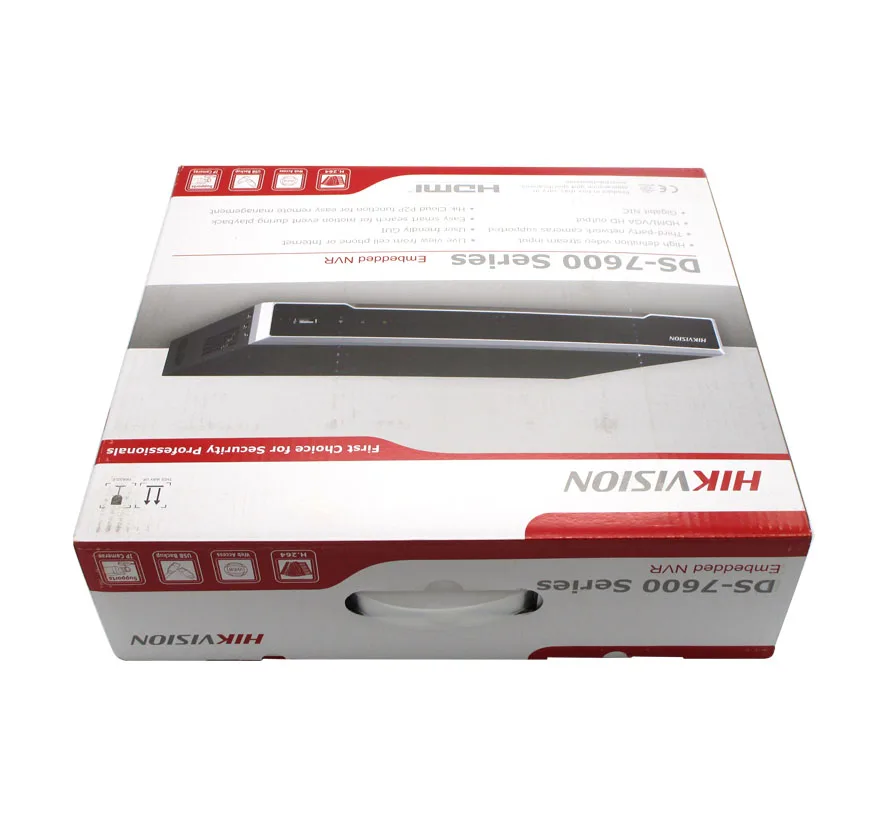 Видеорегистратор Hikvision сетевой видеорегистратор с 2 интерфейсами SATA 8 Мп 16 POE