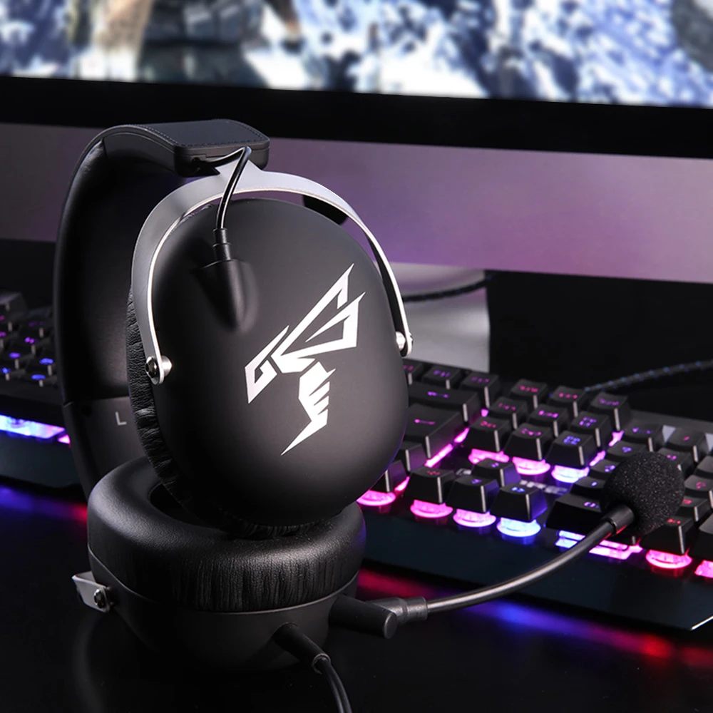 Somic G805 USB Проводная игровая гарнитура 7,1 Наушники с объемным звуком со встроенным микрофоном