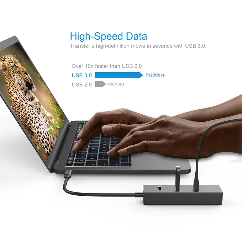 Адаптер Amkle с USB C 3 1 на RJ45 гигабитный Ethernet 1000 Мбит/с LAN адаптер порта 0 концентратор