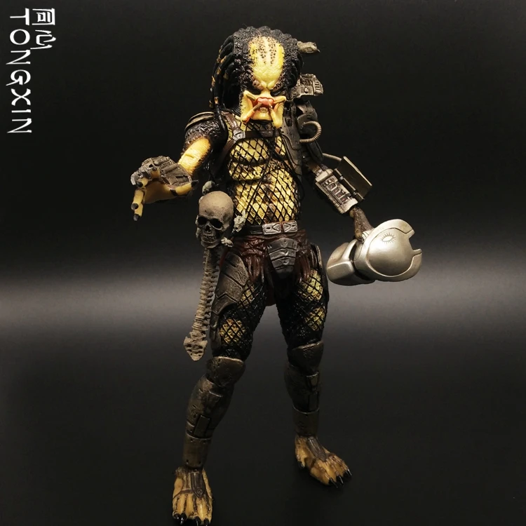 NECA AVP Aliens vs. Predator серия Young Blood/Elder Predator Охотник на змею фигурка игрушки 18 см
