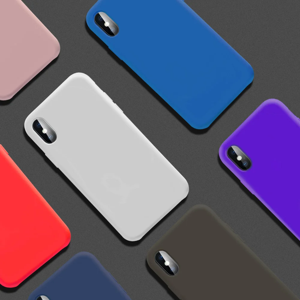 IMIDO оригинальный силиконовый чехол для iPhone 6/6 S/5/SE7/8 Plus X/Xs/XR/Xs/Max официальный