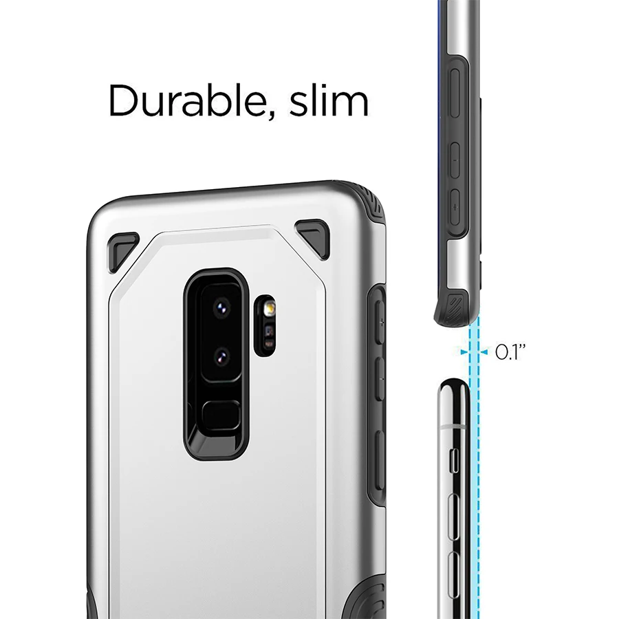 IQD для samsung Galaxy Note 8 S9 S8 Plus чехол Гибридный скретч пыль амортизация бампер чехол для Galaxy S7 Edge Чехлы