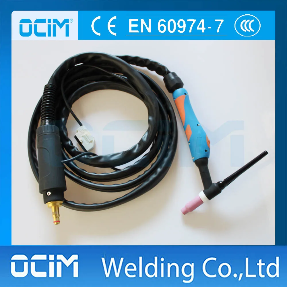 

WP26 Air Cooled Tig Welding Torches With FRN Connector 4M