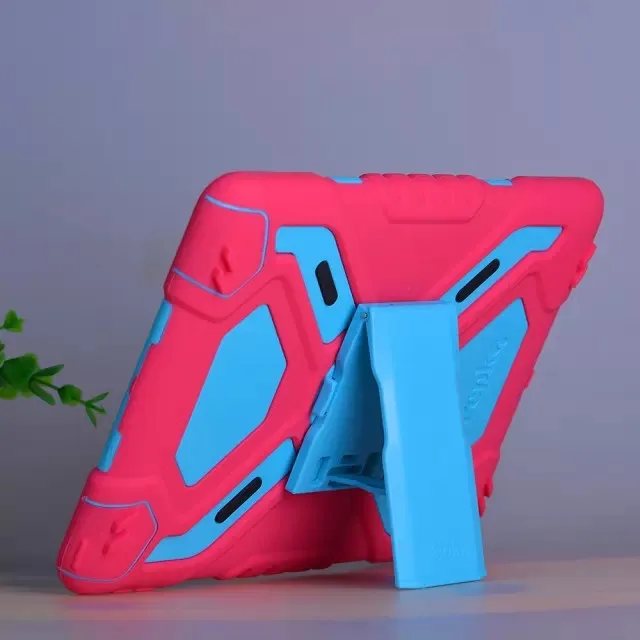 Pepkoo Defender Military Spider Stand водонепроницаемый грязезащитный ударопрочный чехол для iPad 6 iPad Air 2 Защитная оболочка из силикона