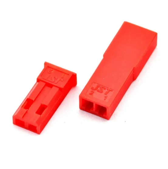 50 комплектов красная/белая флейта Штекер JST 2 контакта женский мужской и Обжимные