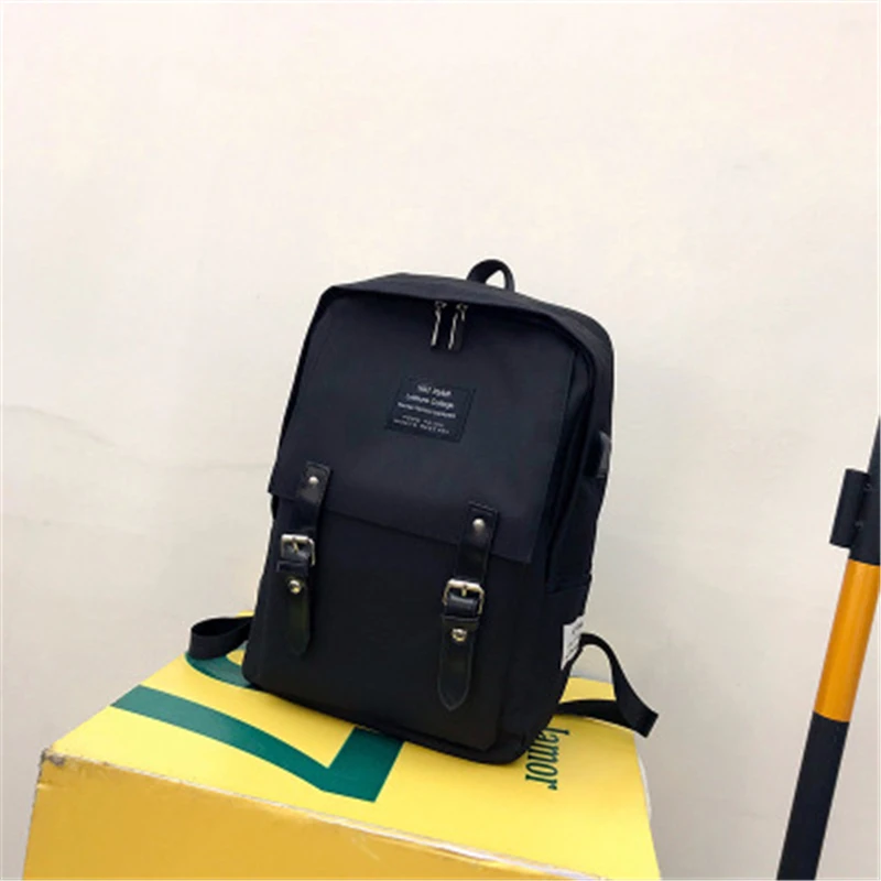 Mochila Escolar Реальные прямые продажи лоскутное Mochilas 2018 новый рюкзак ткань USB хит Цвет