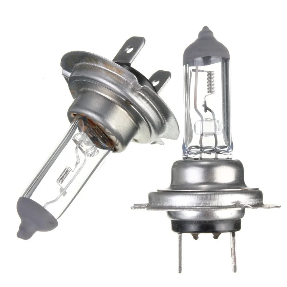 

2pcs H7 55W 12V 4300K Amber-White Fog Lights Halogen Bulb Car Head Light Lamp
