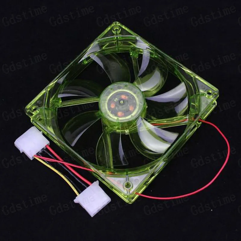 1000 шт Gdstime 120 мм x 25 12 см вольт LED свет компьютерный корпус вентилятор 120x120x25 12025
