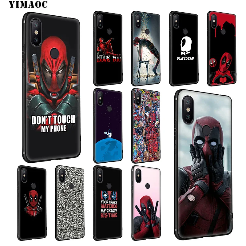 YIMAOC фильма Дэдпул рубашки “Дэдпул” мягкий чехол для Xiaomi mi 9T 9 8 Se 6 MAX 3 A1 A2 Lite CC9E CC9 6X