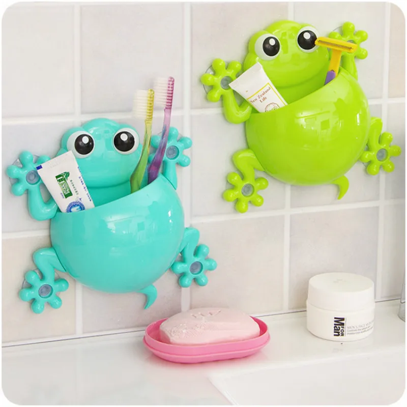 Набор зубных щеток gecko набор для ванной комнаты с присоской и присоской|cartoon sucker
