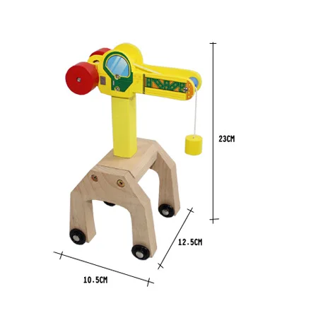 EDWONE-All Crane Track One Set Move Crane Tender деревянный поезд коллекционная игрушка железная дорога аксессуары для Thomas Brio