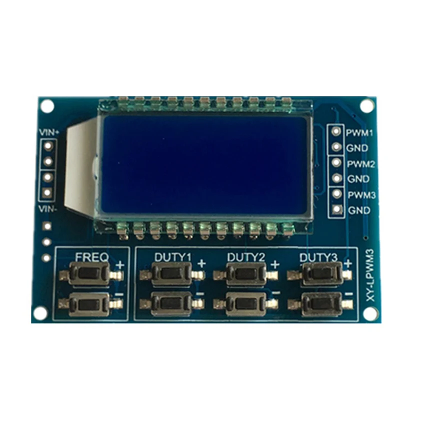 3 канальный блок питания с PWM генератор сигналов Модуль 1 Гц ~ 150 кГц прямоугольная