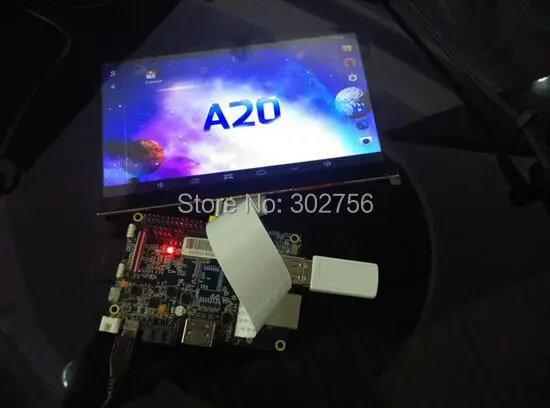 Высокое качество 7 дюймов ЖК-дисплей сенсорный экран для Banana Pi M1/M1+/M3/M64/M2 ультра/M2 Berry/M2M доска