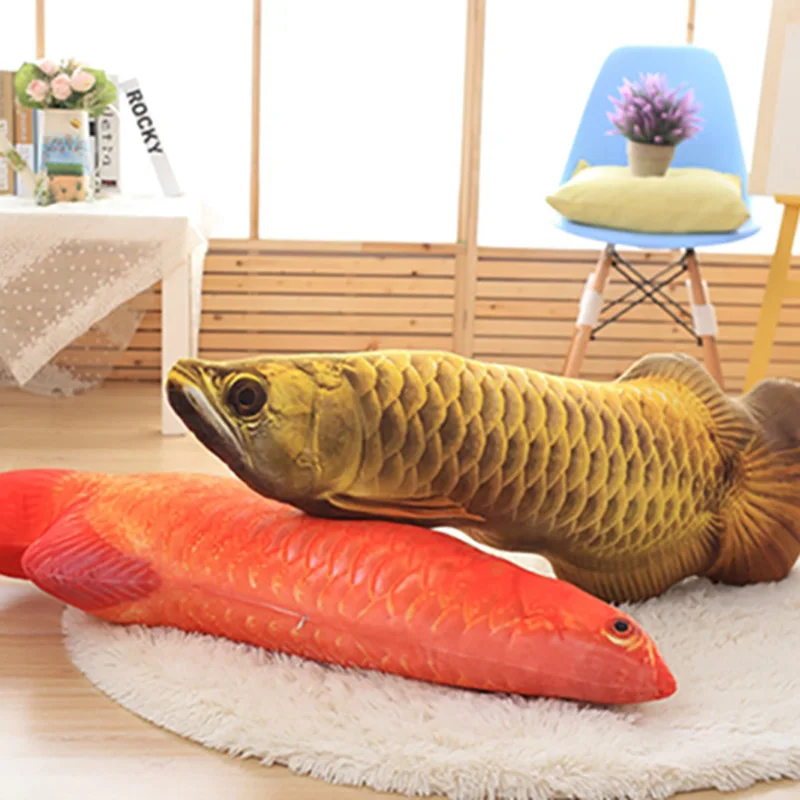 30/60 см Большой размер серия Arowana мягкие морские животные игрушки плюшевые куклы