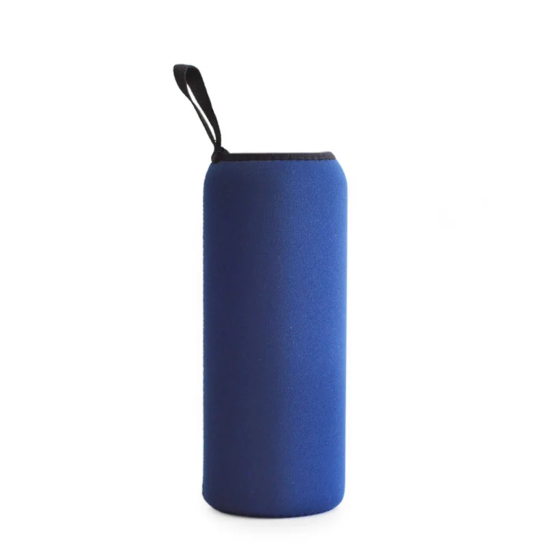 Blue HOSHIZORA Sport держатель бутылки воды крышка Неопреновая изоляционная втулка Сумка Чехол 20x7 см для 750 мл/25 унций одинарный настенный для бутылки - Цвет: Blue